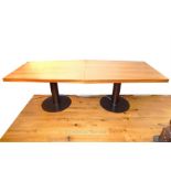 A designer, B&B Italia dining table