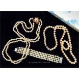 Collection of pearl jewellery