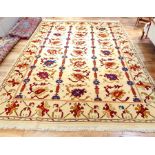 A large Turkish carpet