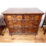 Queen Anne oak chest