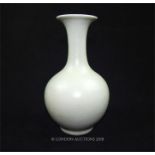 Chinese crackle glaze blanc de chine vase