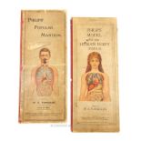 Two, Philip's Model, 19th Century, medical anatomical books