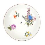 Late 18th Century Meissen porcelain dish