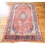 Fine central Persian Kashan rug