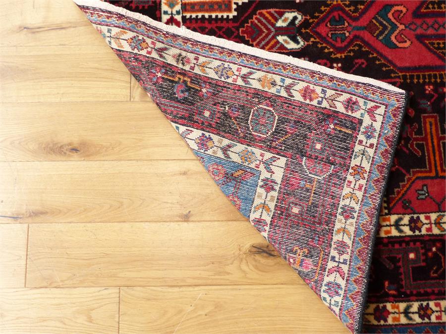 A large, fine quality, Persian, woollen rug - Bild 2 aus 2