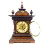 A late 19th century, German, mantle-clock