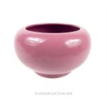 Chinese porcelain pink bowl