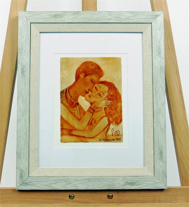 V. Makeyev (Russian), Two, framed and glazed paintings - Image 2 of 5