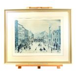 L.S. Lowry signed print 1861