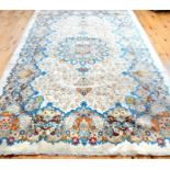 A fine 1920's, Royal design Persian Kashan carpet signed Humi,