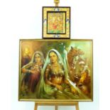 Two, Indian paintings