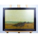 William Langley (1852-1922), oil on canvas beach scene