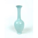 A Chinese celadon porcelain vase