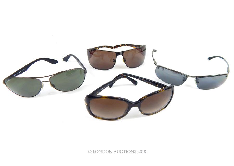 Ray Ban, Police and Prada sunglasses - Image 2 of 2