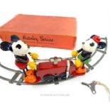 Lionel (USA), toy Mickey and Minnie Mouse O gauge hand car