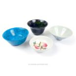 Four small Chinese bowls