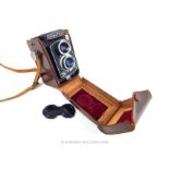 A vintage Japanese Halma Flex camera