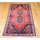 A fine Northwest Persian Mazlaghan rug 200 x 135 cm