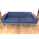 A Boss designer two seater sofa
