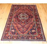 An extremely fine Northwest Persian Baktiar rug 230 x 165 cm