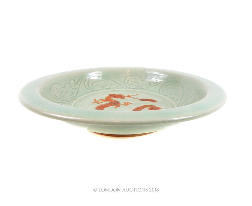 In the style of a St Ives Bowl by Shoji Hamada. - Image 2 of 4