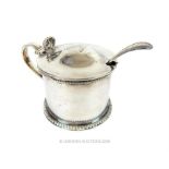 A Victorian sterling silver mustard