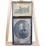 Two antique engravings