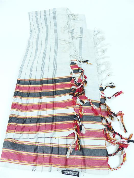 A long Indian textile