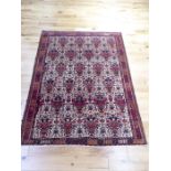 An extremely fine southwest Persian Afshar rug