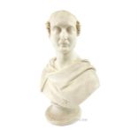 A Parian Ware Bust of Prince Albert.