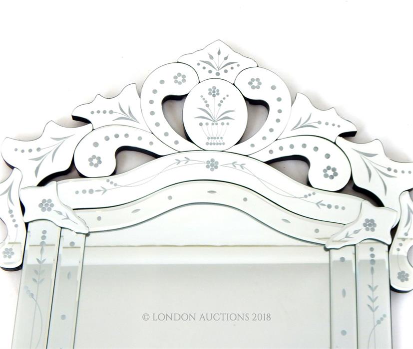 A Venetian style wall mirror - Image 2 of 2