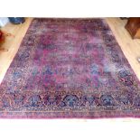 A fine Antique Persian Sarouk carpet