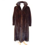 A late 1970's Maxwell Croft mink fur coat