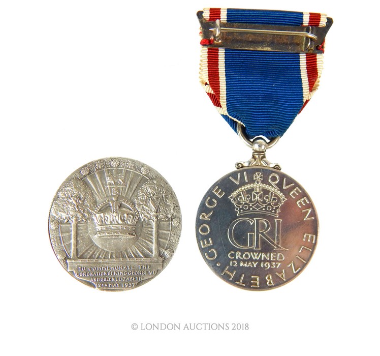 Two Coronation Medals 1937 - Image 3 of 3