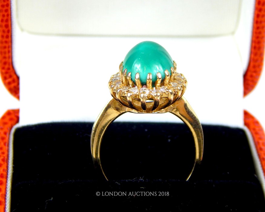 A Natural Robin egg blue turquoise ring - Image 4 of 4