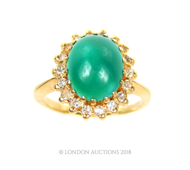 A Natural Robin egg blue turquoise ring