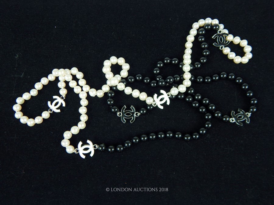 A long row of freshwater pearls - Image 3 of 3