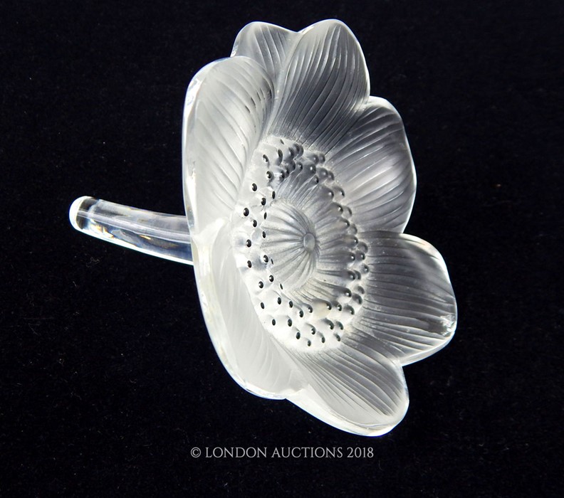 Lalique flower