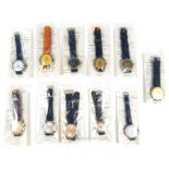 A collection of vintage wristwatches