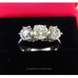 Three stone Diamond Ring.