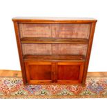 A William IV mahogany bookcase