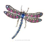 A Dragonfly brooch