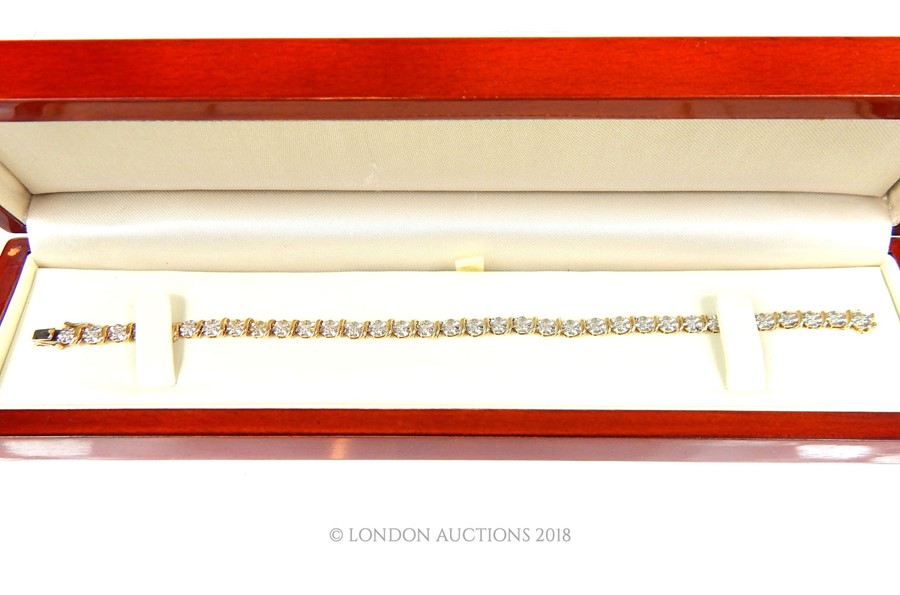 A Diamond Bracelet - Image 4 of 4