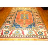 A large Turkish Kazak carpet