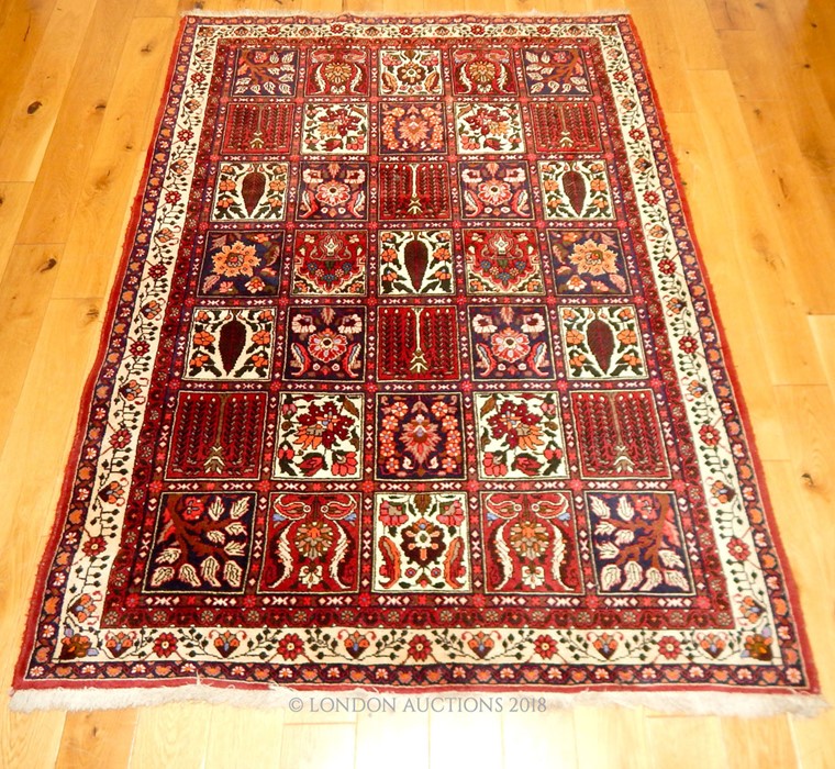 A fine Persian Baktiar rug