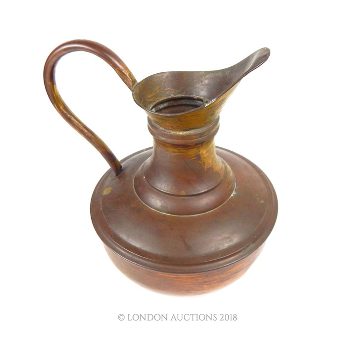 A large copper water jug - Image 2 of 4