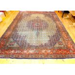 A fine Northeast Persian Moud carpet