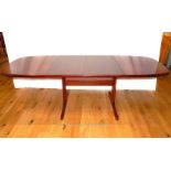 A two leaf extending table.