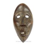 An African tribal art Dan mask