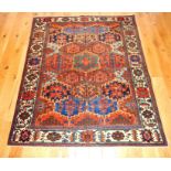 A fine central Persian Bakhtiar rug